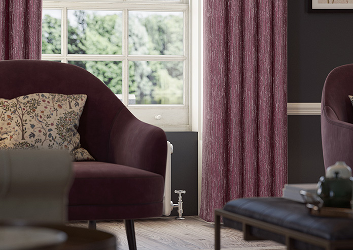 Cascade, Claret - Made to Measure Curtains - Image 5